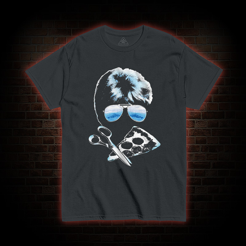 Scissors And Pizza Cobra T-Shirt