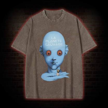 La Planete Sauvage Washed T-shirt