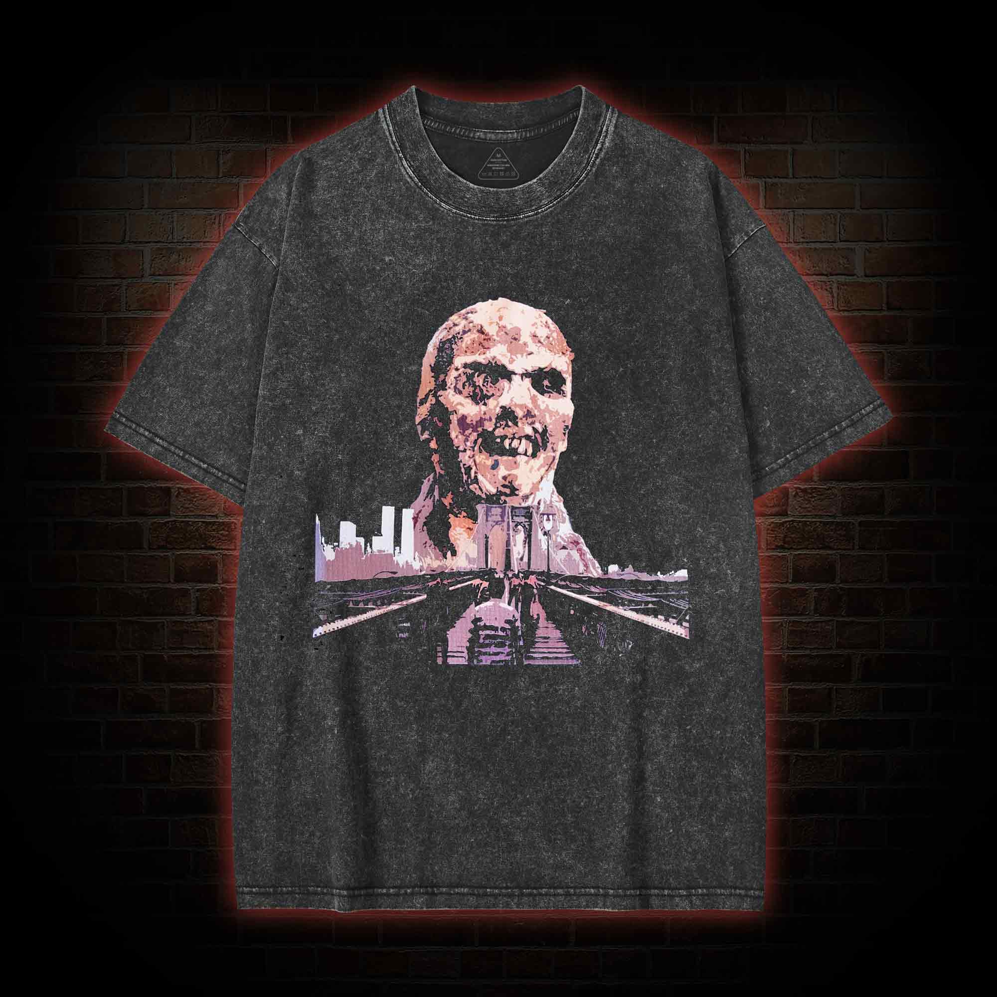 Vintage Zombie Washed T-shirt
