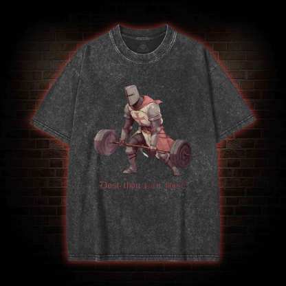 Lifting Knight Washed T-shirt