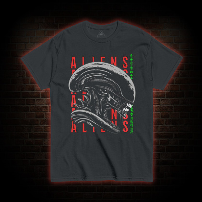 Alien Xenomorph Horror Movie T-shirt