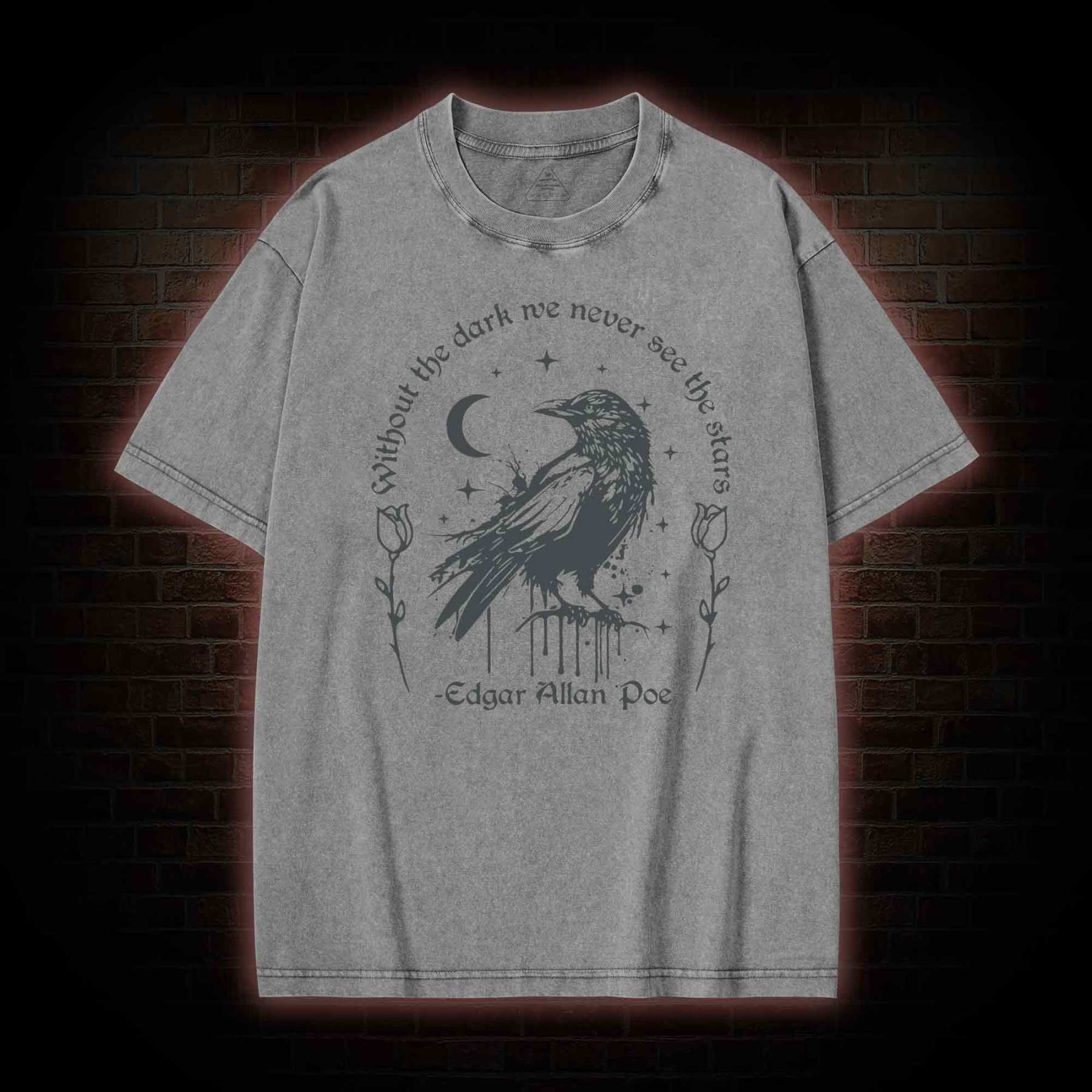 Without the Dark We Never See the Stars Washed T-shirt