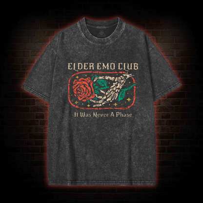 Elder Emo Club Washed T-Shirt