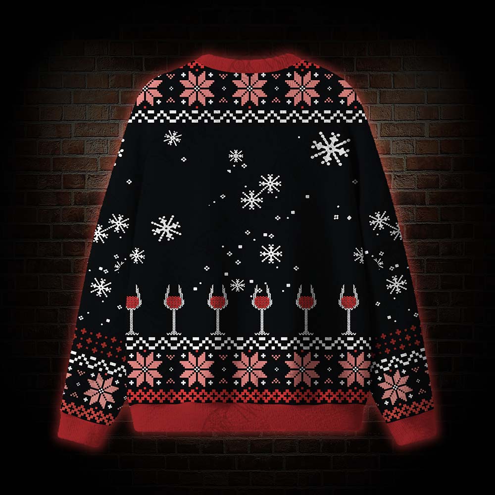 Happy Alcoholiday Ugly Sweatshirts