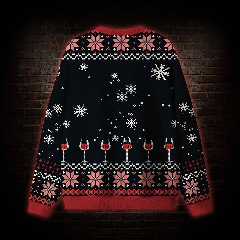 Happy Alcoholiday Ugly Sweatshirts