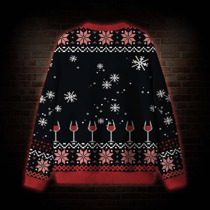 Happy Alcoholiday Ugly Sweatshirts