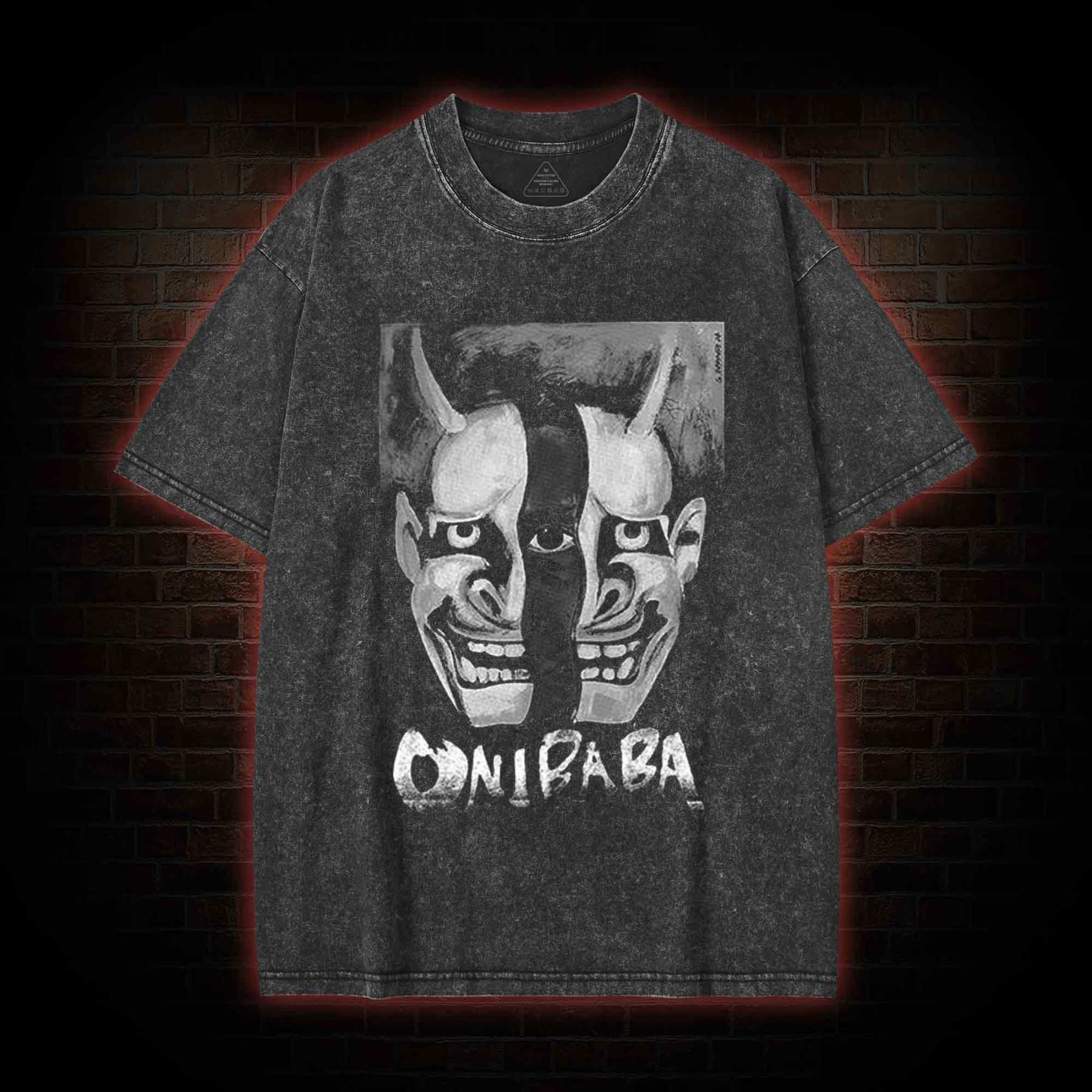 Bizarre Samurai Washed T-shirt