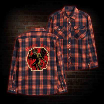 Jersey Devil Unisex Flannel Shirt