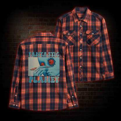 Fantastic Planet Unisex Flannel Shirt