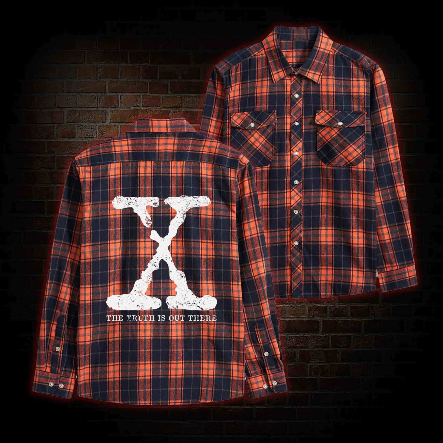 The Truth is Out There Retro Unisex Flannel Shirt