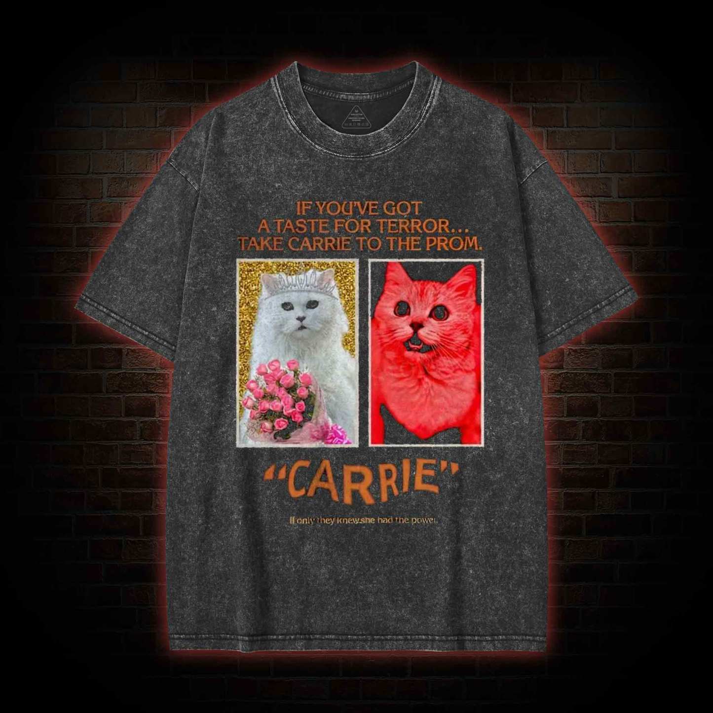 If You've Got A Taste for Terror Washed T-shirt