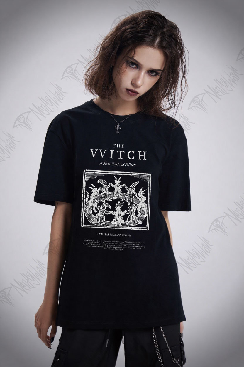 The Witch Retro Horror Folk T-shirt
