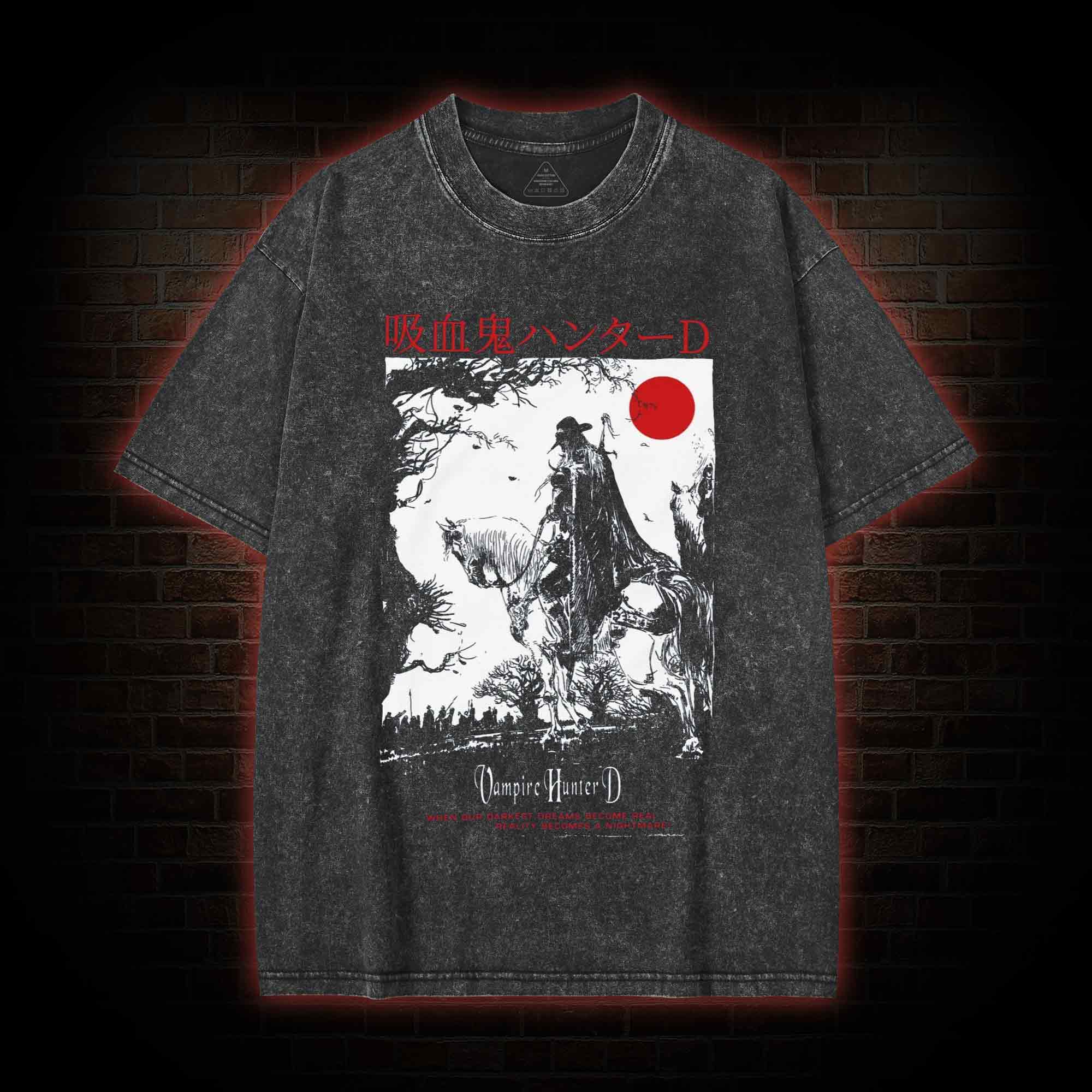 Vampire Hunter Washed T-shirt