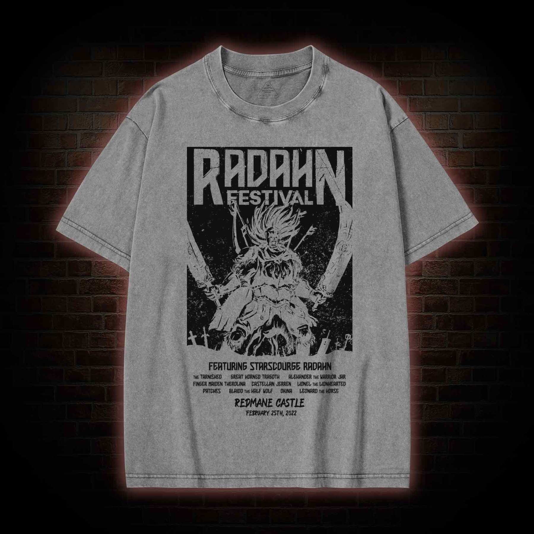 Battle Festival Washed T-shirt