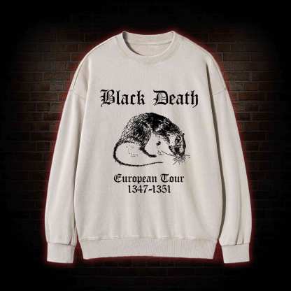 Black Death Washed Sweatshirt