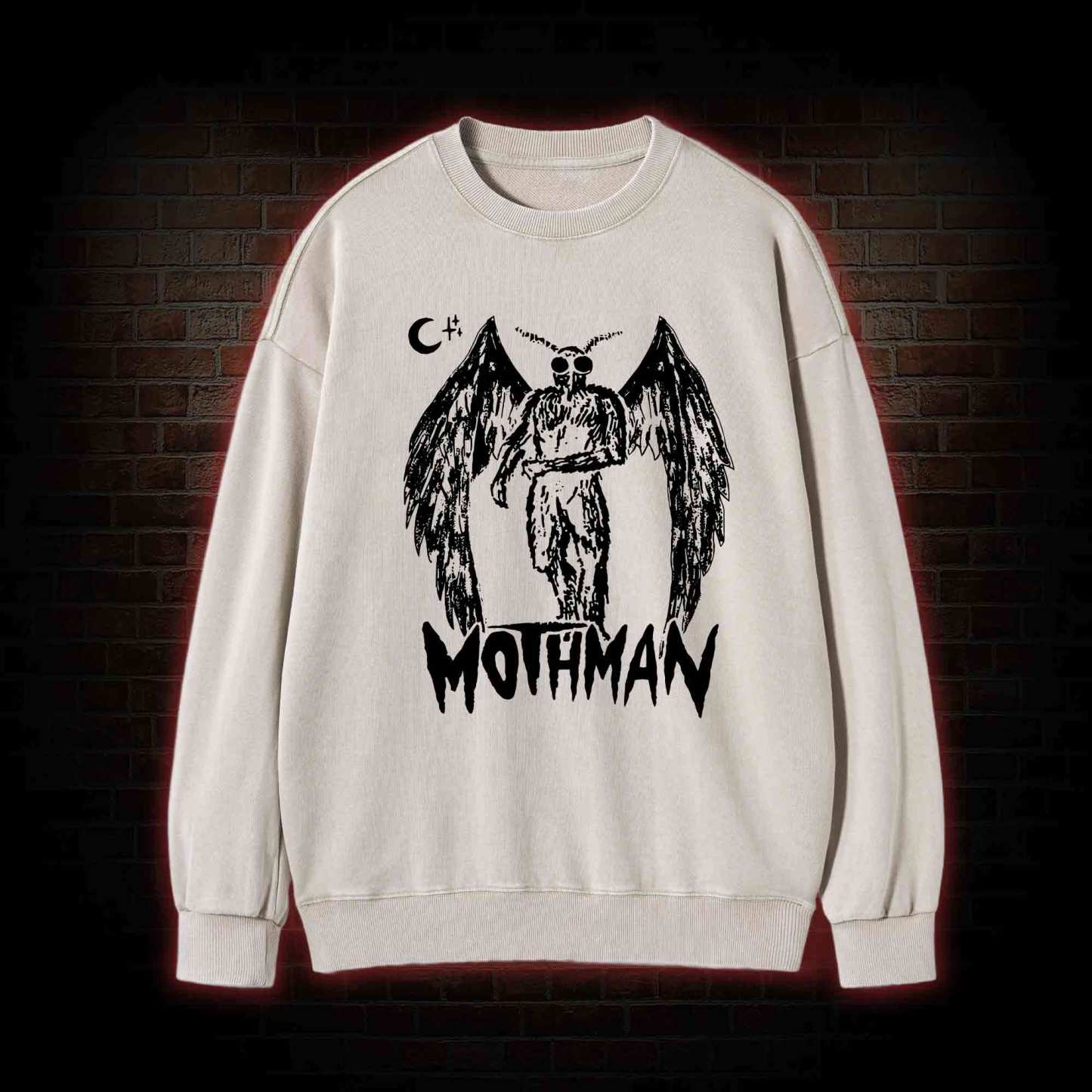 Mothman Washed Sweatshirt