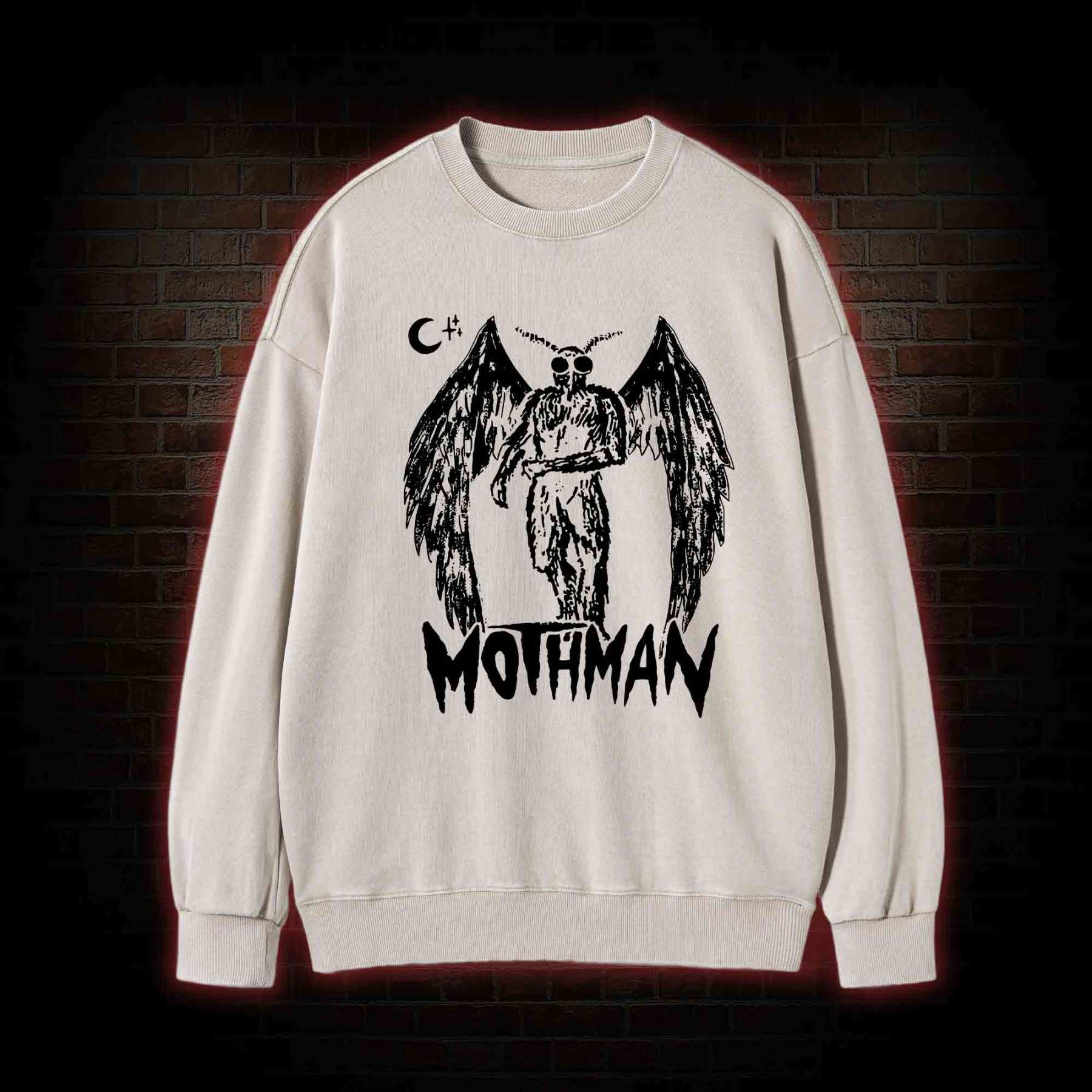 Mothman Washed Sweatshirt