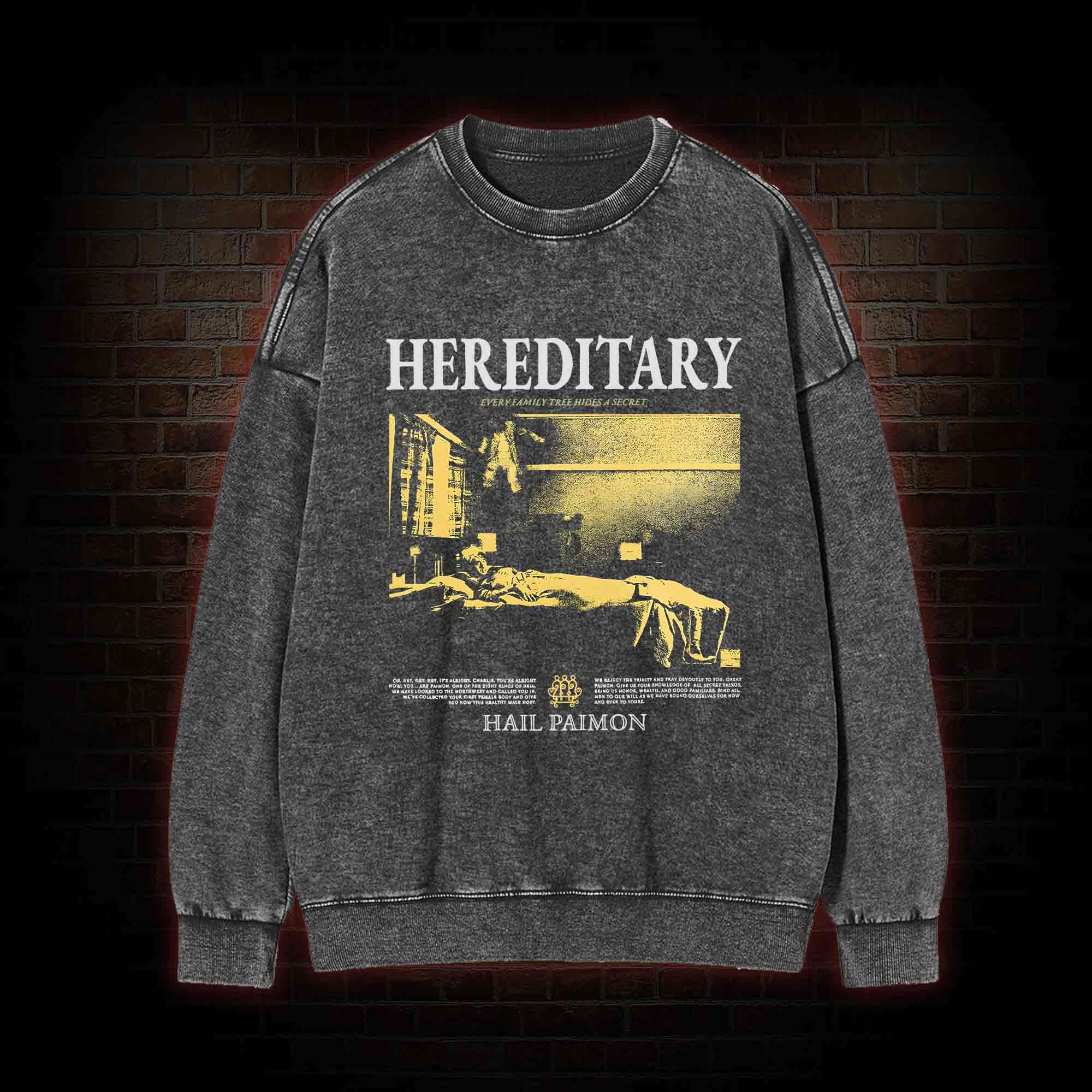 Every Family Tree Hides A Secret Washed Sweatshirt