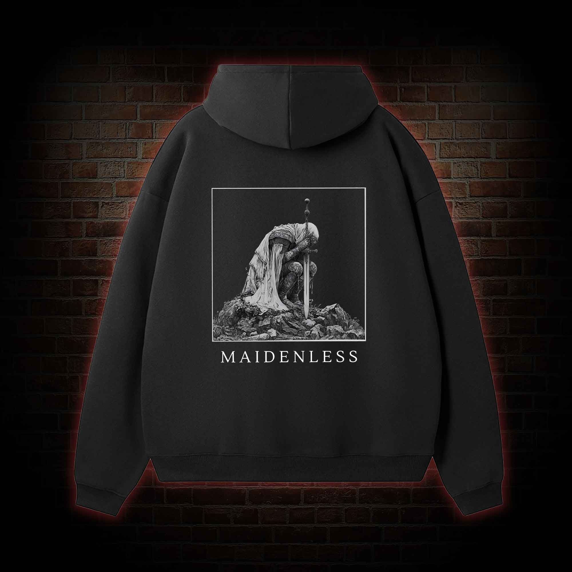 Maidenless Fleece Hoodie Set