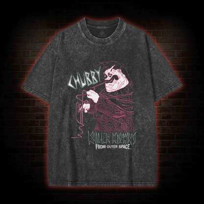 Killer Clown Washed T-shirt