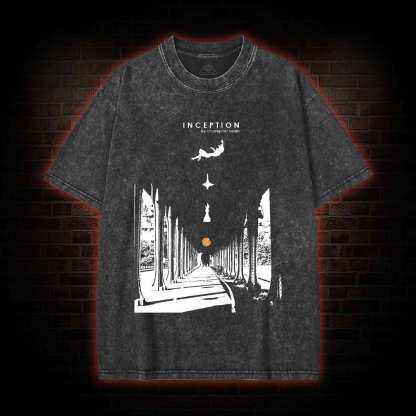 You're Waiting for a Train Washed T-shirt