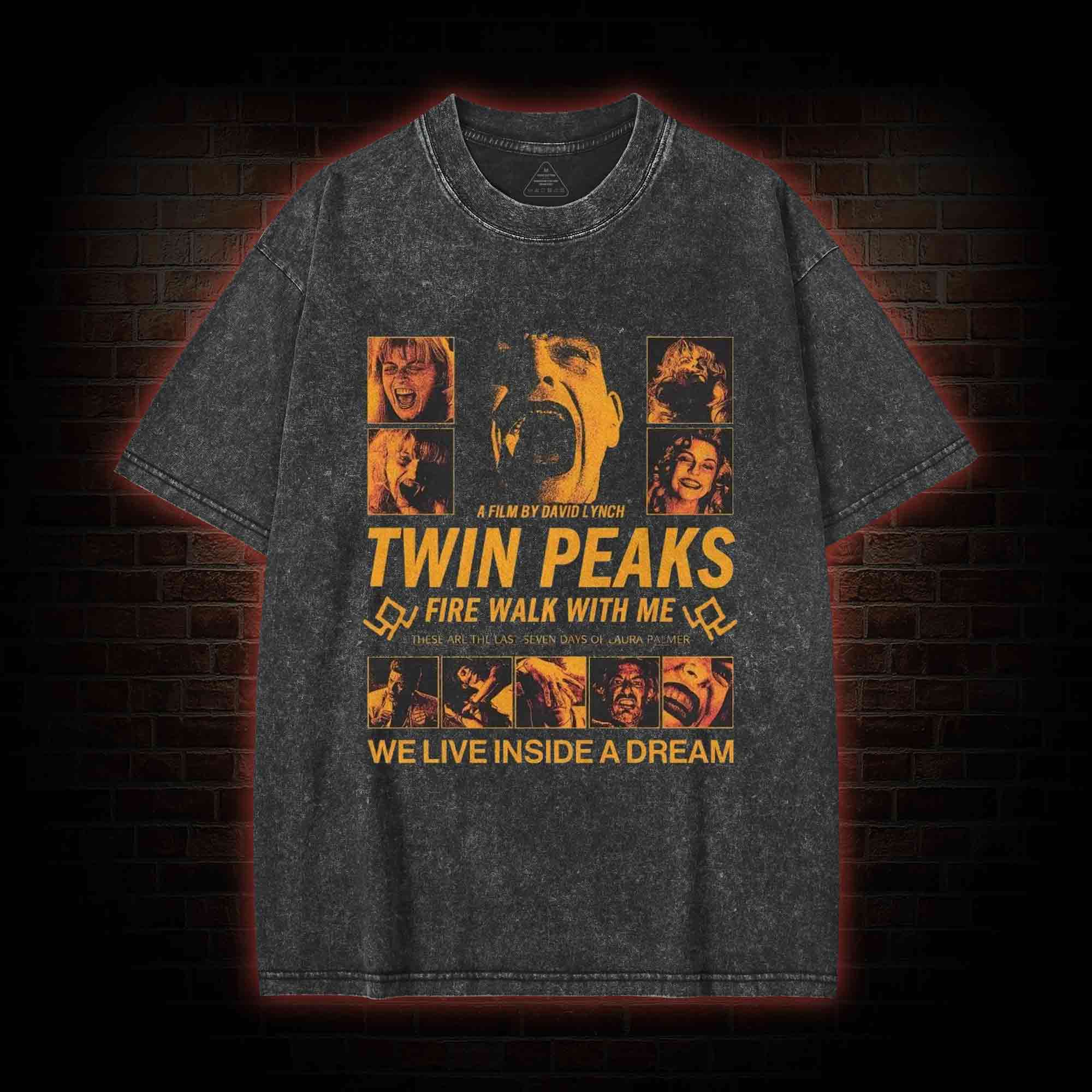 We Live Inside a Dream Washed T-shirt