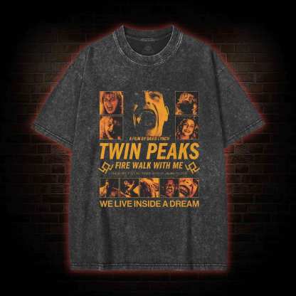 We Live Inside a Dream Washed T-shirt