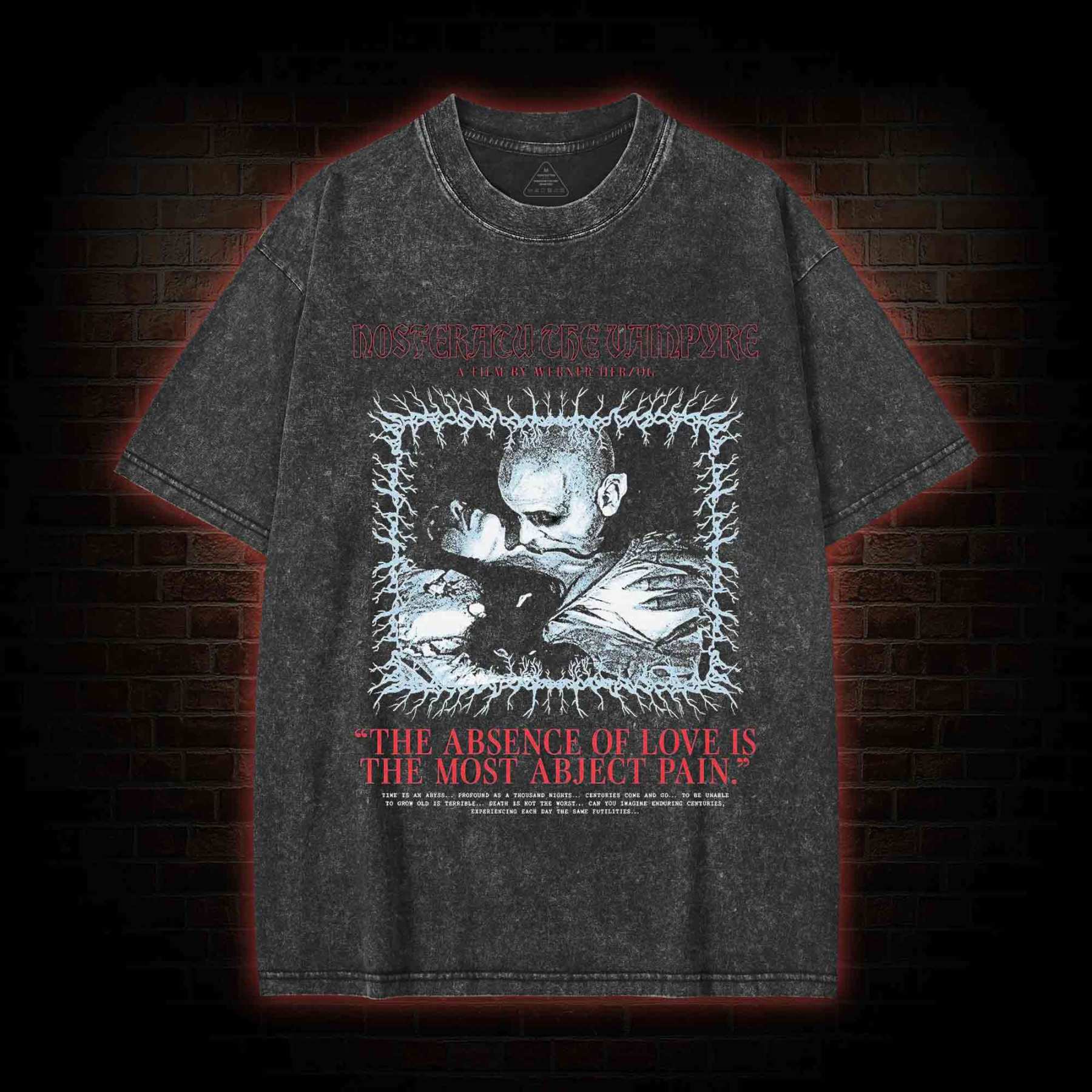 Nosferatu the Vampyre Washed T-shirt