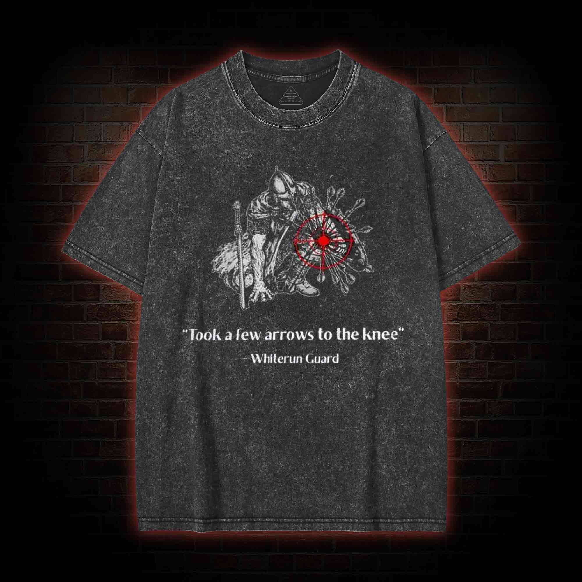 Arrow to the Knee Washed T-shirt