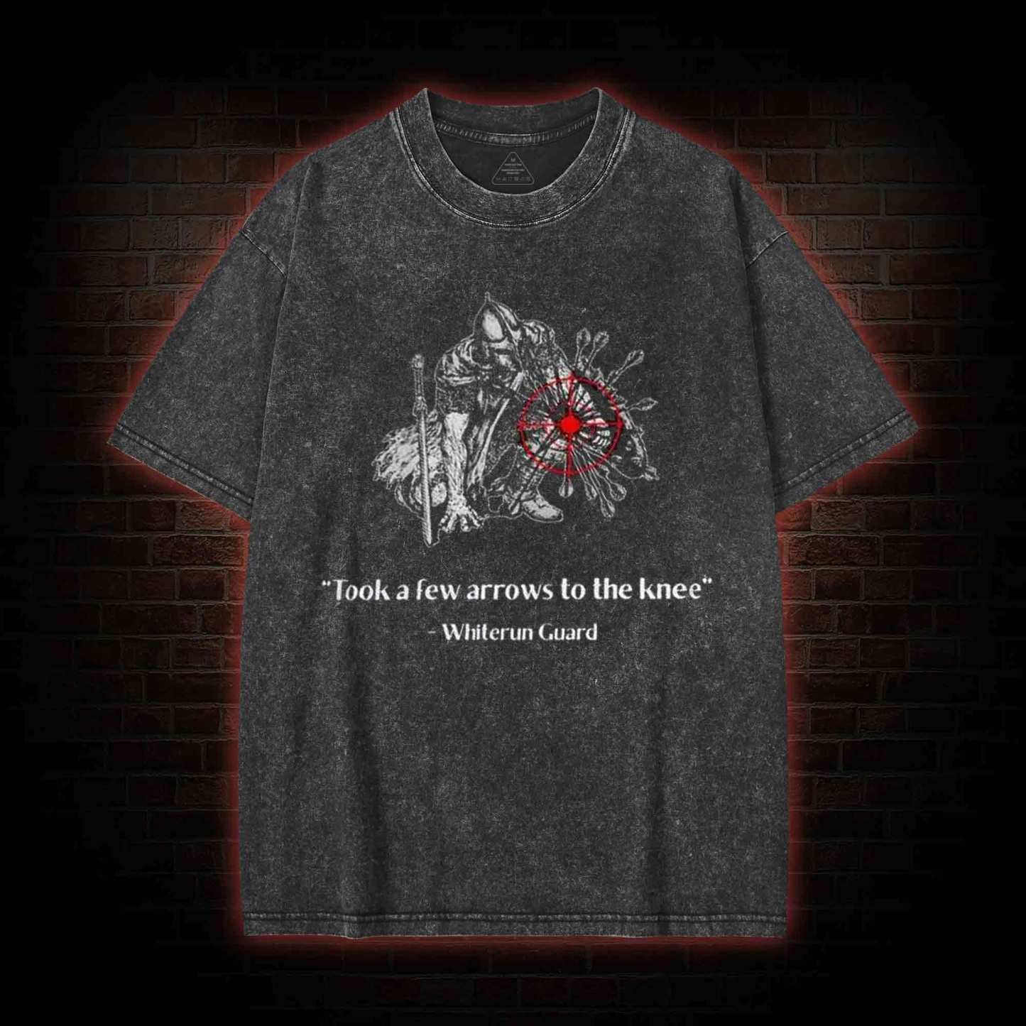 Arrow to the Knee Washed T-shirt