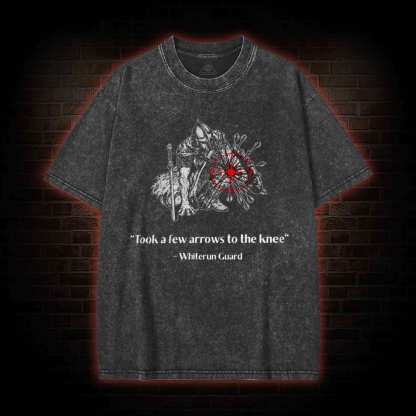 Arrow to the Knee Washed T-shirt
