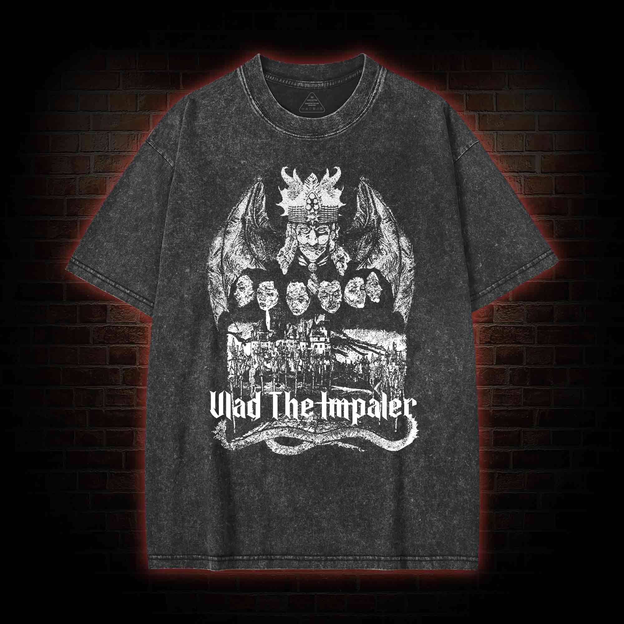 Vlad the Impaler Washed T-shirt