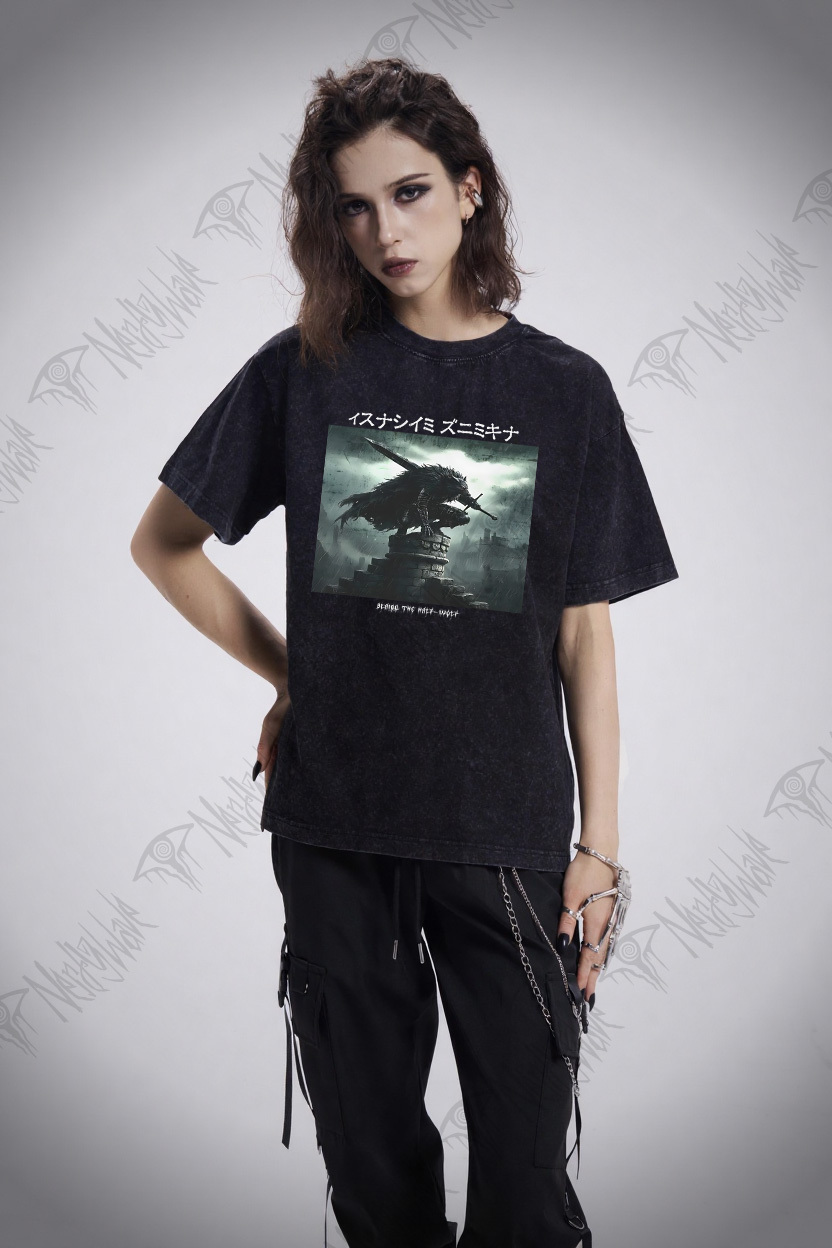 The Half-wolf Washed T-shirt