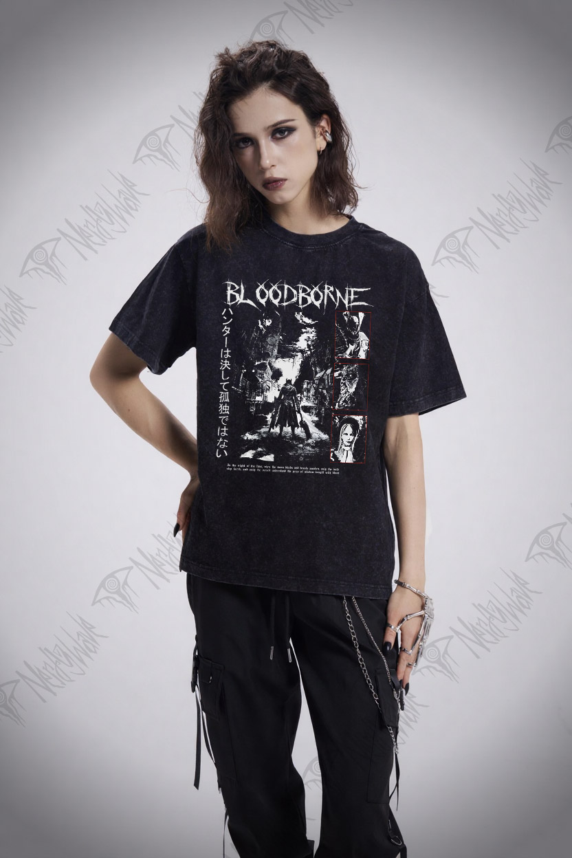 Gothic Hunter Washed T-shirt