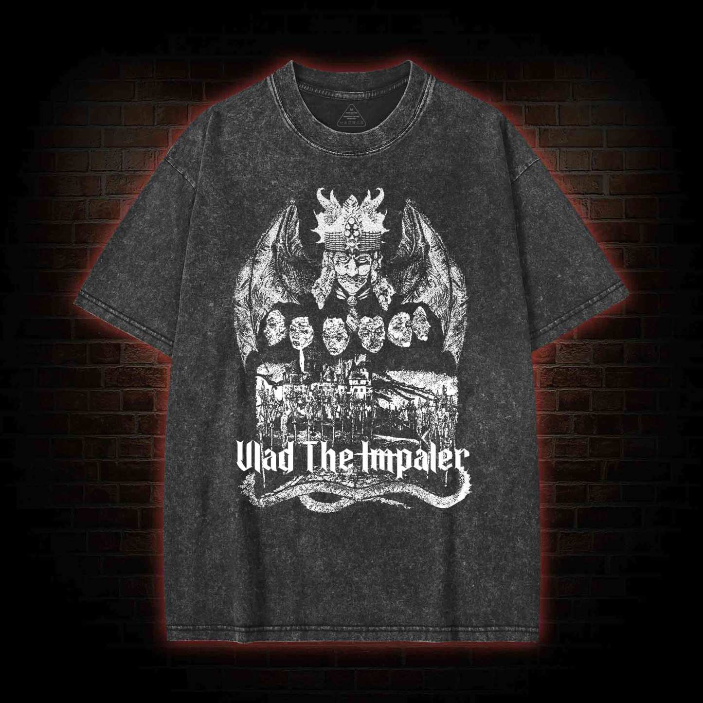 Vlad the Impaler Washed T-shirt