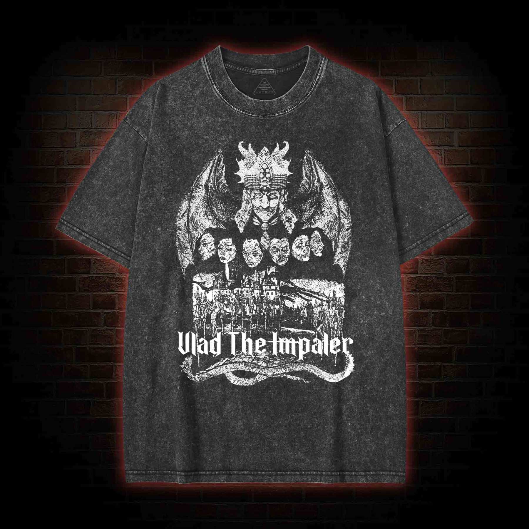 Vlad the Impaler Washed T-shirt