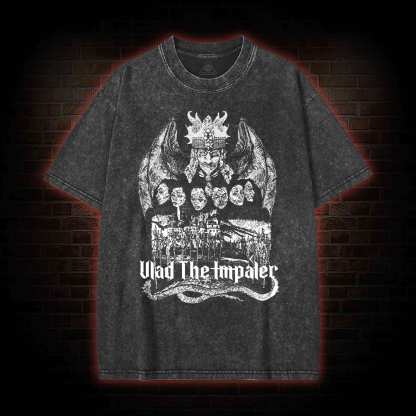 Vlad the Impaler Washed T-shirt