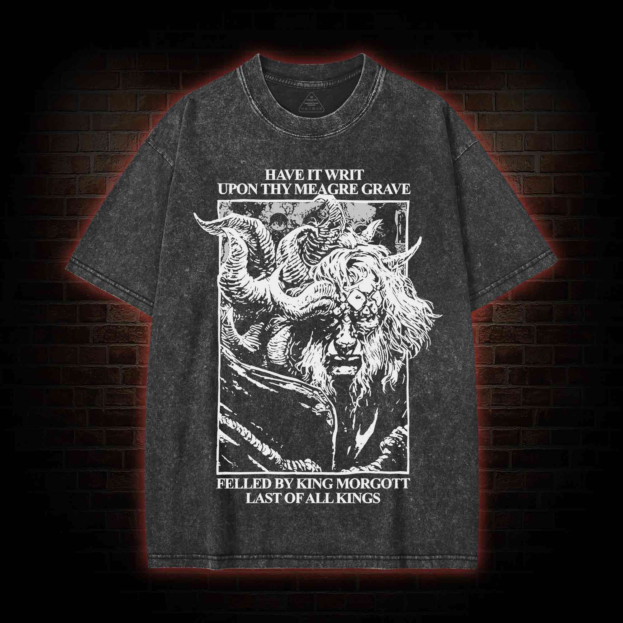 The Omen King Washed T-shirt