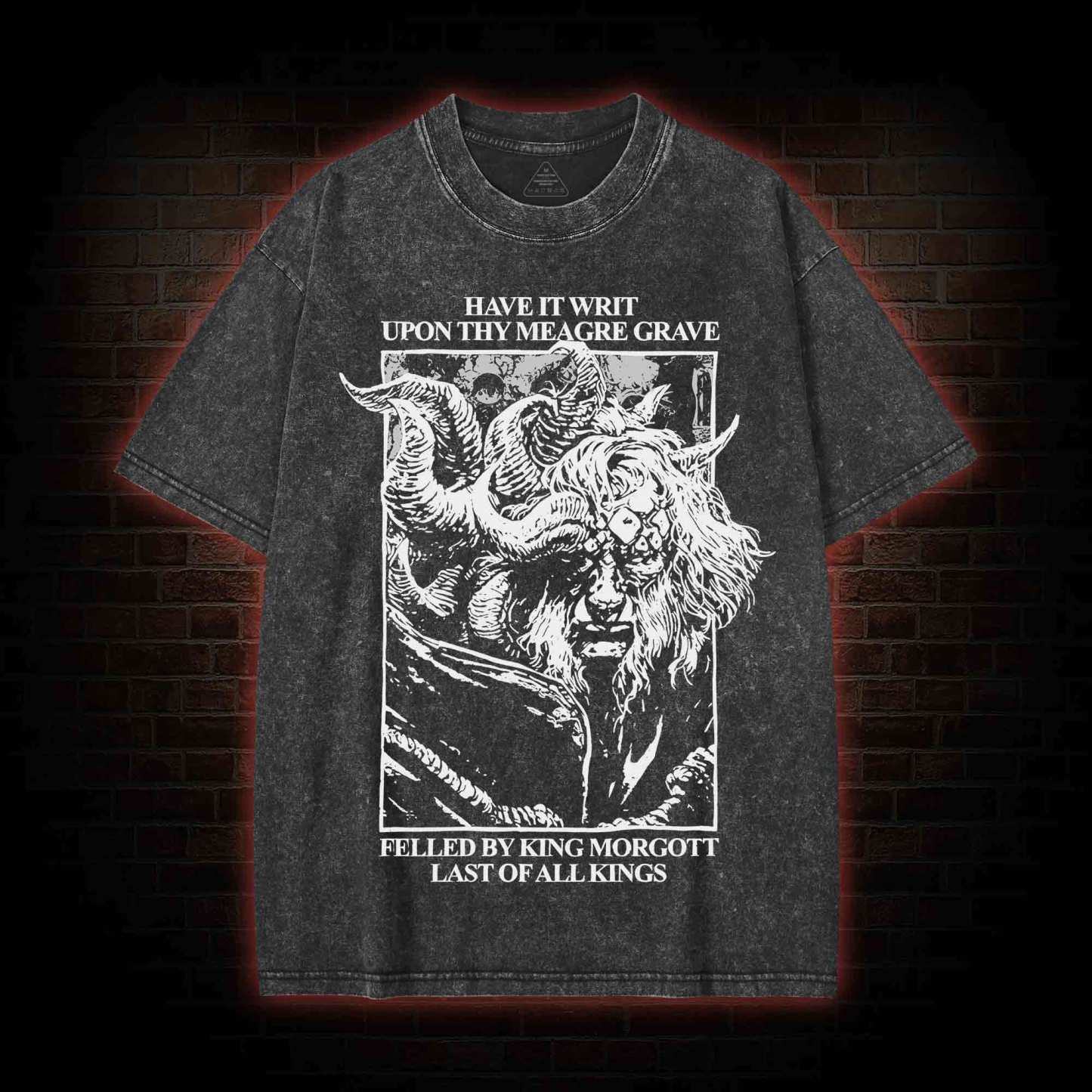 The Omen King Washed T-shirt
