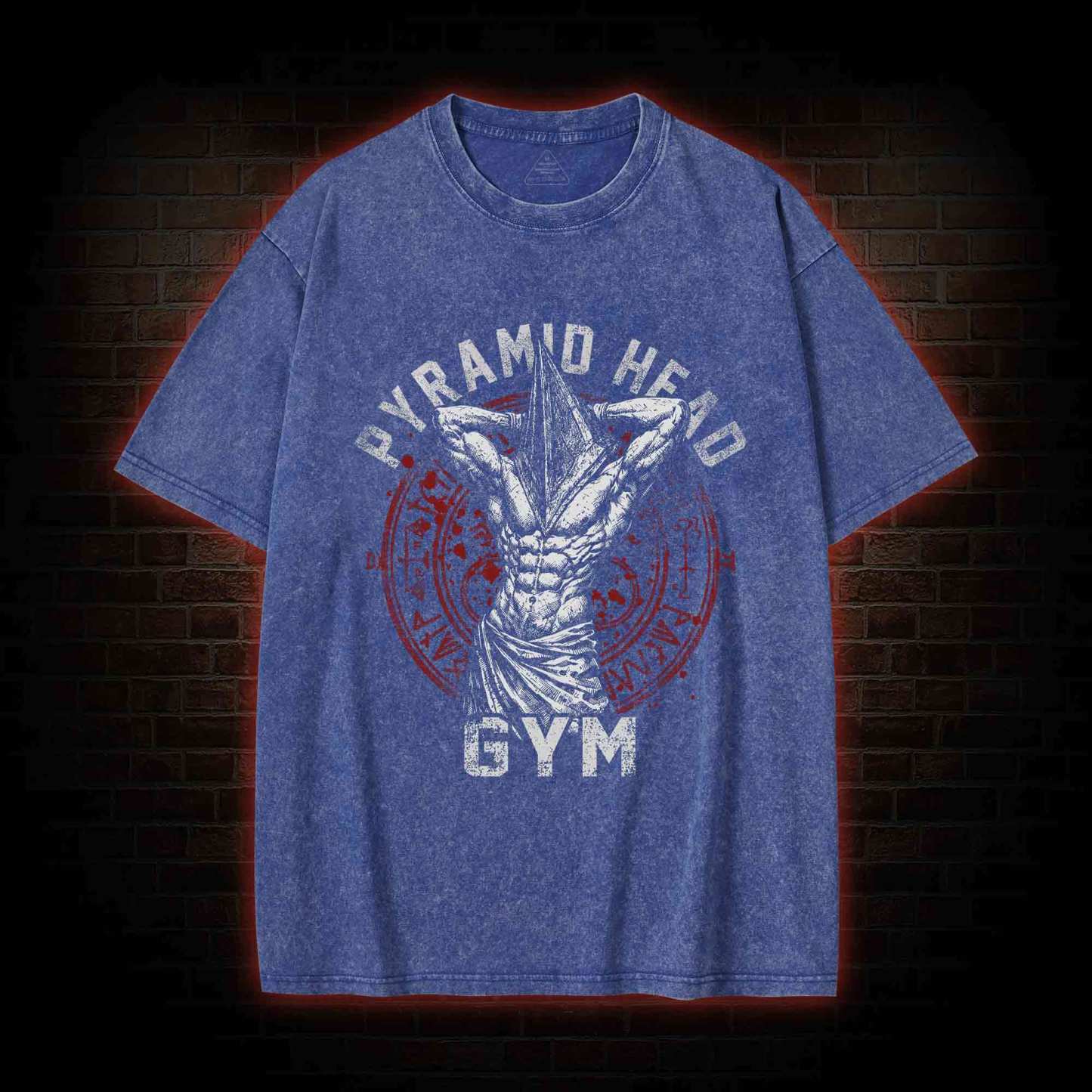 Pyramid Head Gym Washed T-shirt