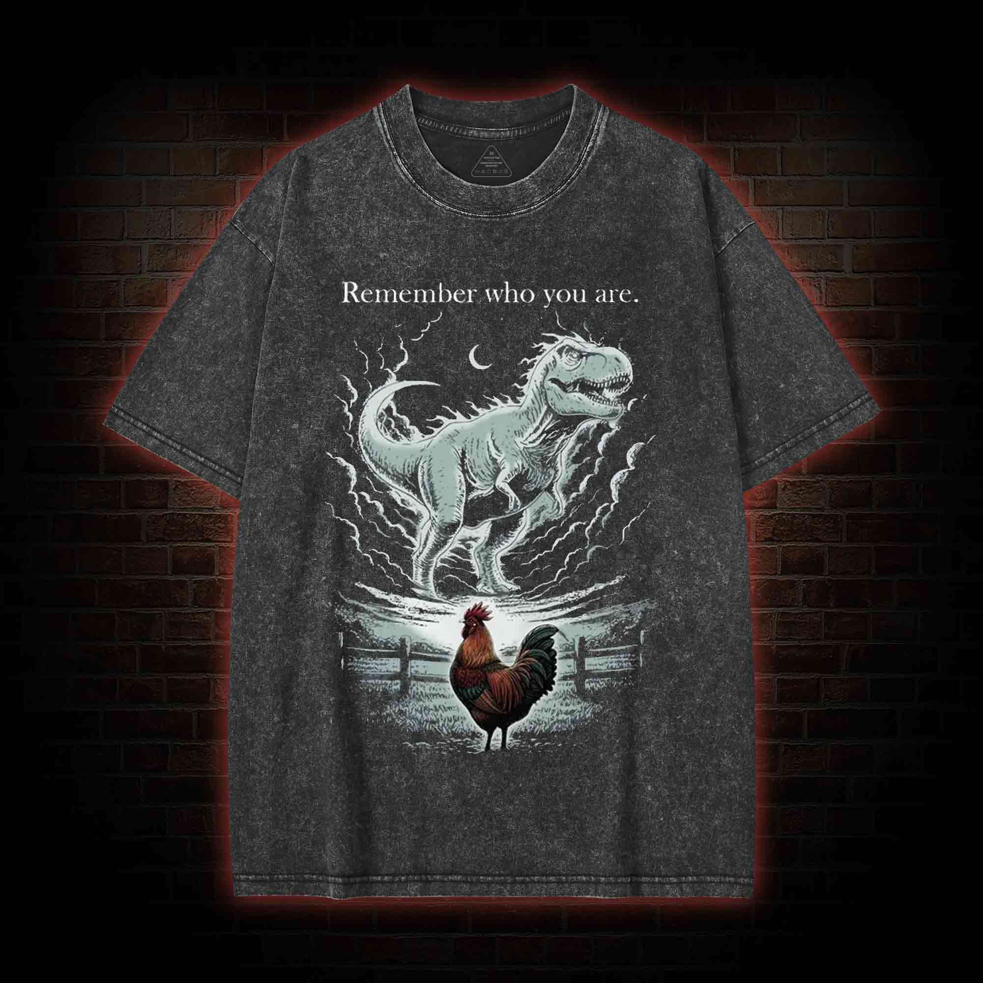 Remember Who You Are Washed T-shirt