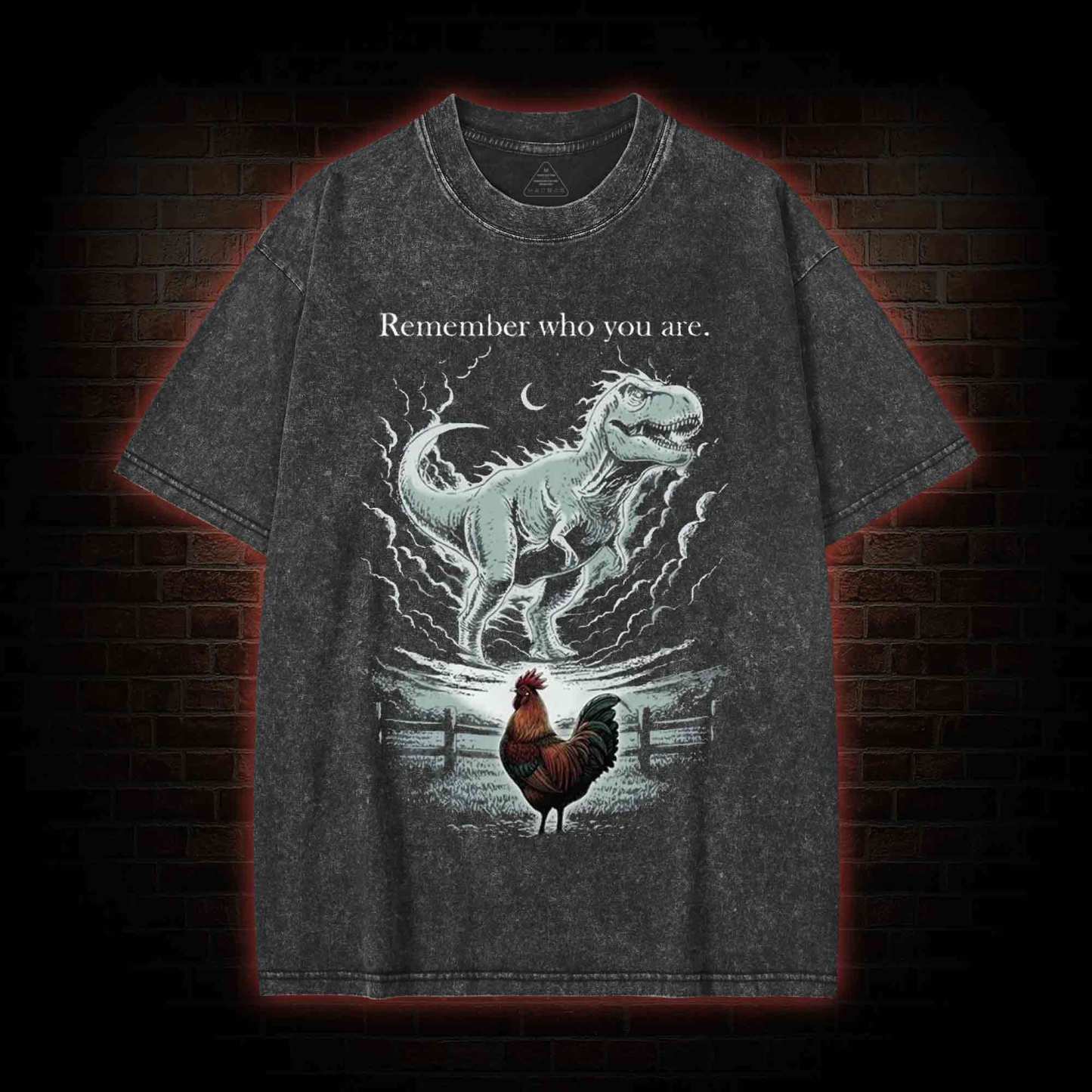 Remember Who You Are Washed T-shirt