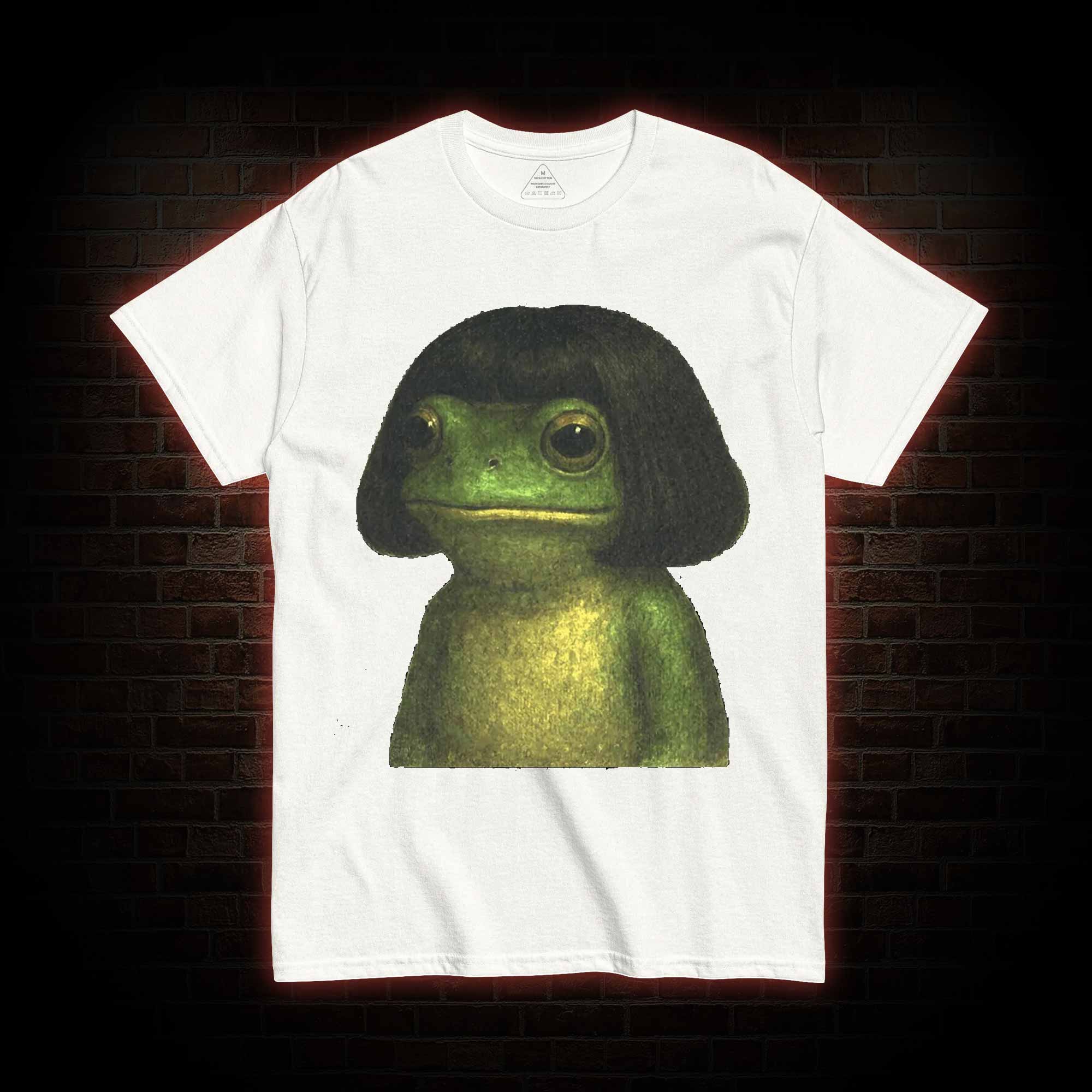 Frog With Bob Haircut T-shirt
