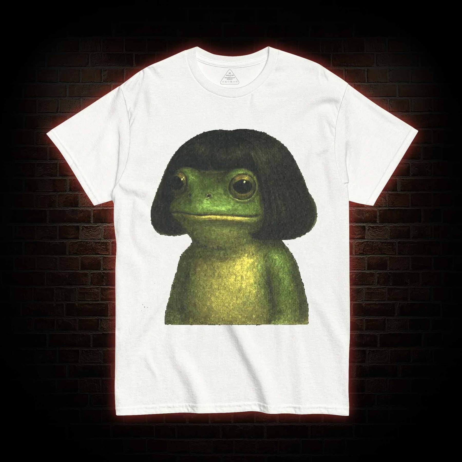 Frog With Bob Haircut T-shirt