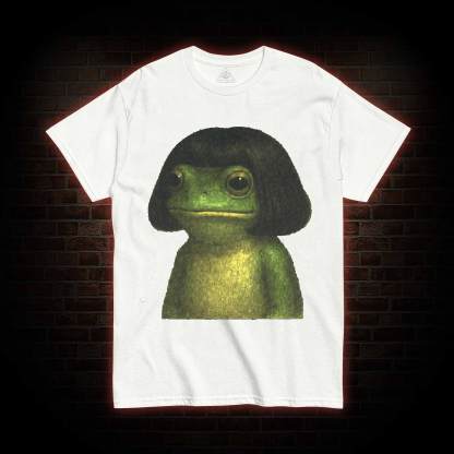 Frog With Bob Haircut T-shirt
