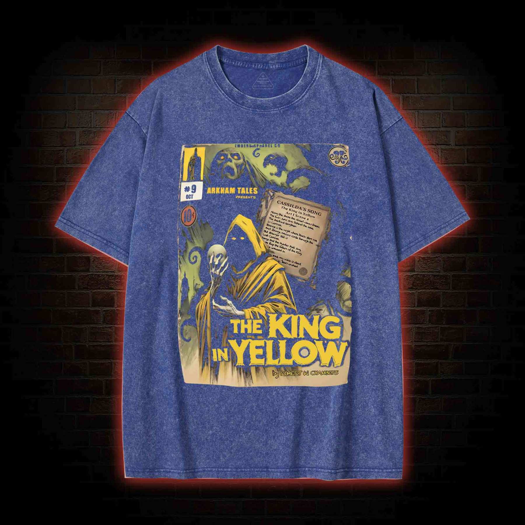 The King In Yellow Washed T-shirt