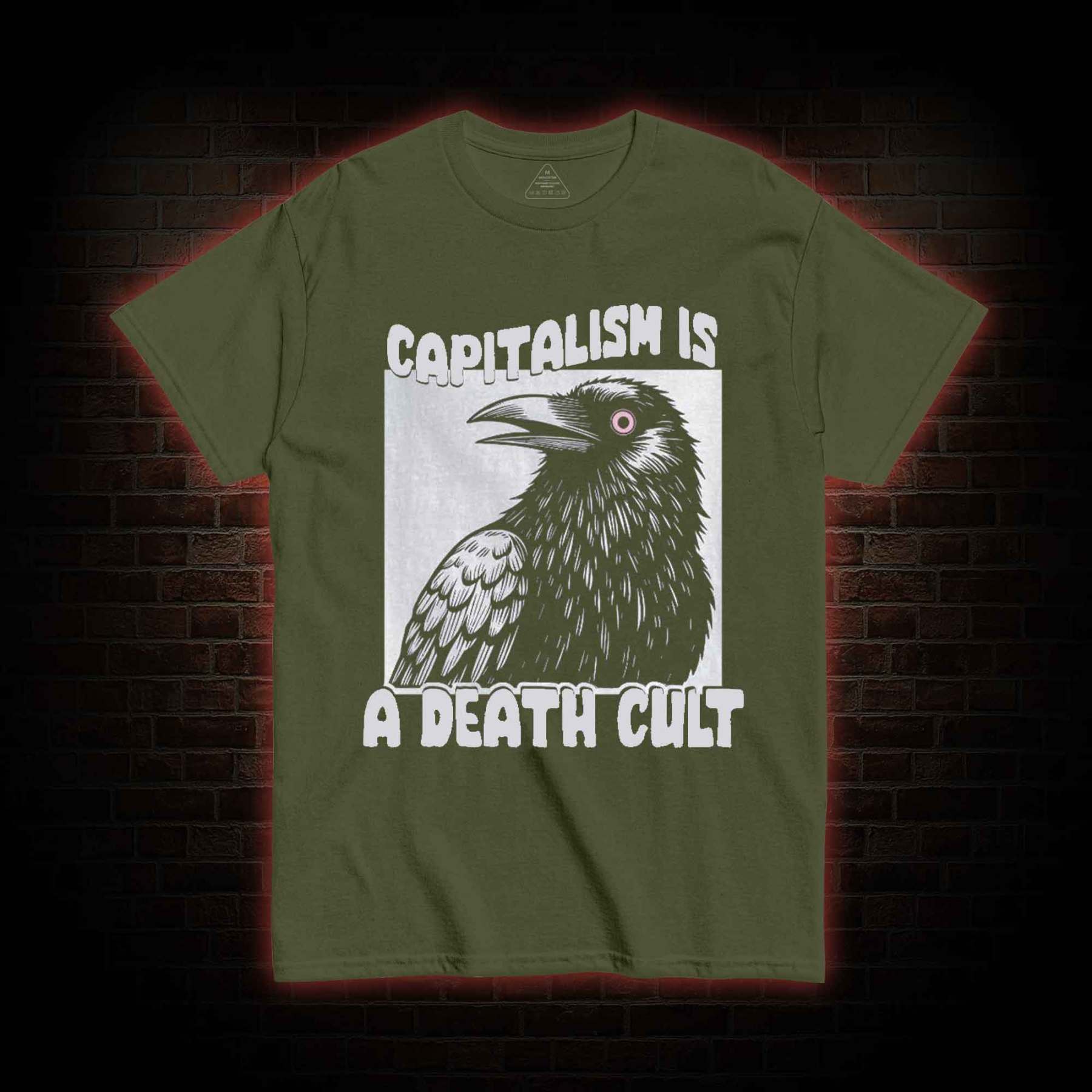 Vintage Capitalism is A Death Cult T-shirt