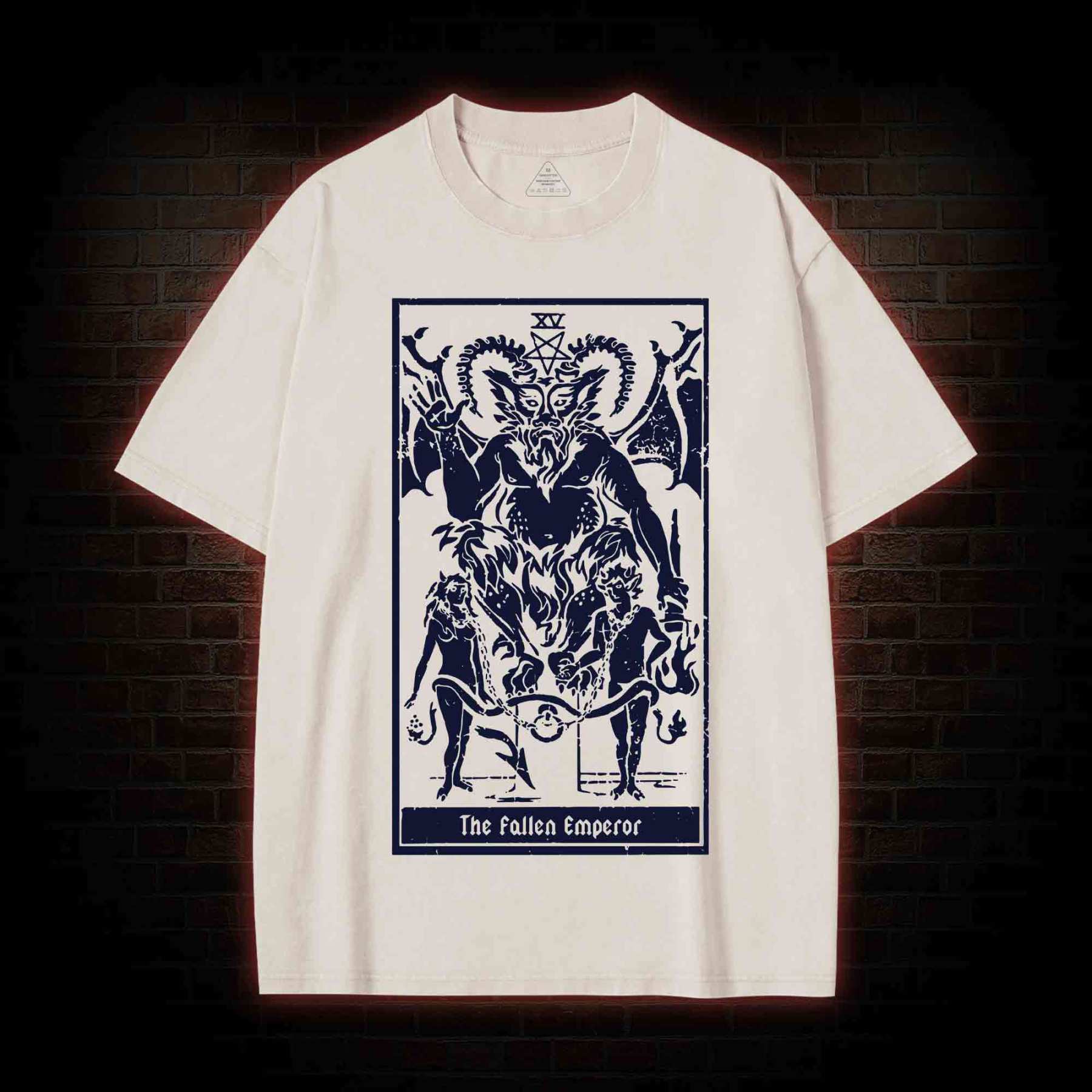 The Fallen Emperor Washed T-shirt