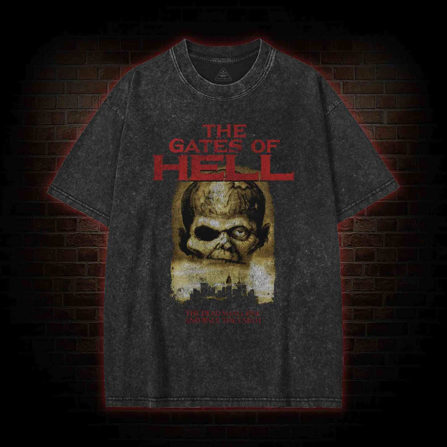 The Dead Shall Rise and Walk the Earth Washed T-shirt