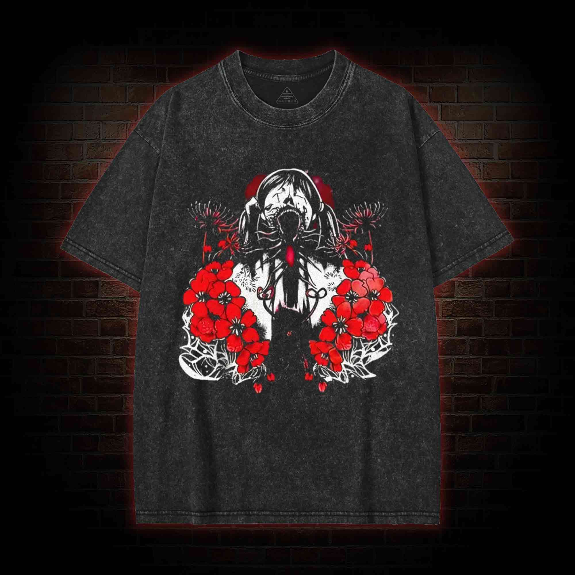 Nightmare Girl Washed T-shirt